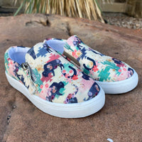 Shea Baby Girls' Wild Buffalo Sneaker in multi - kids' sneaker