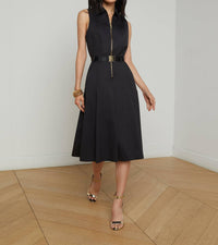 L'Agence - Kylo Belted Midi Shirt Dress