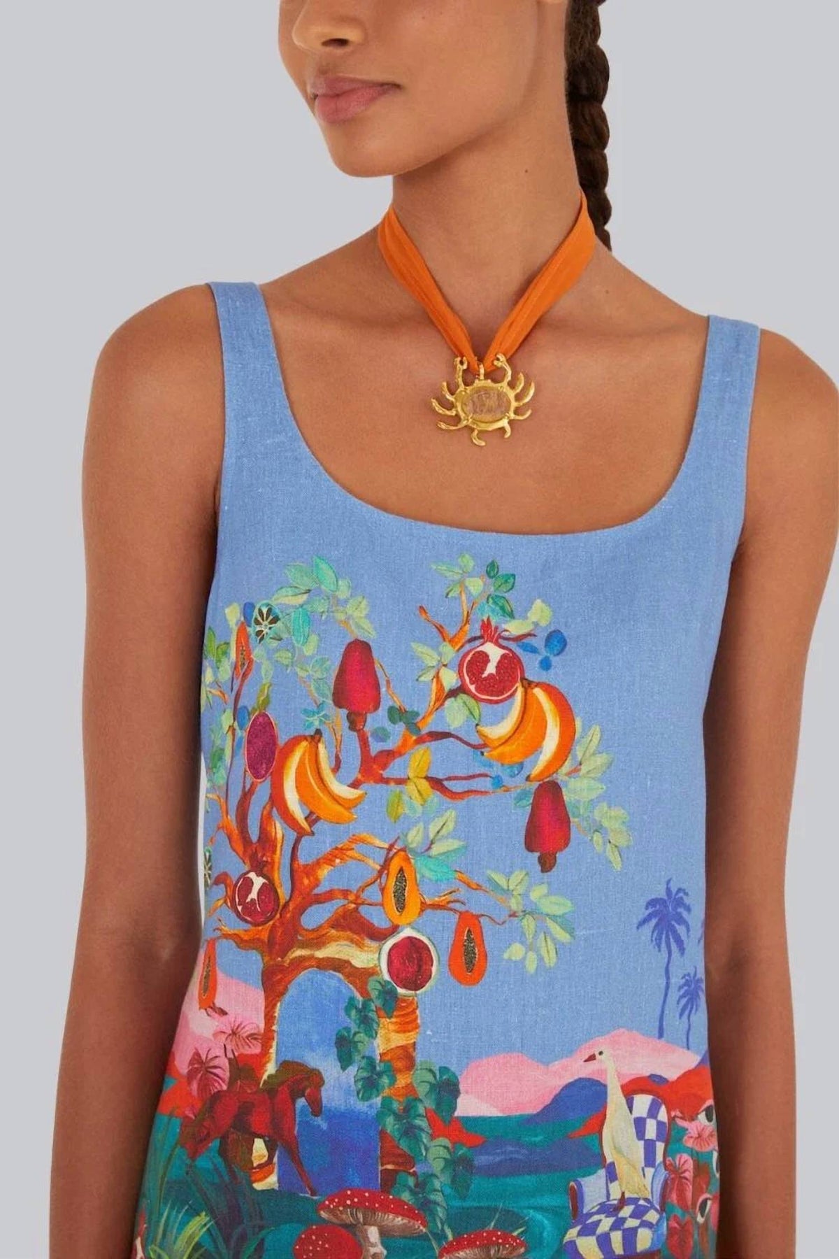Farm Rio - Dream Landscape Mini Dress