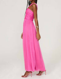 Adam Lippes - Knot Front Maxi Long Gown Dress