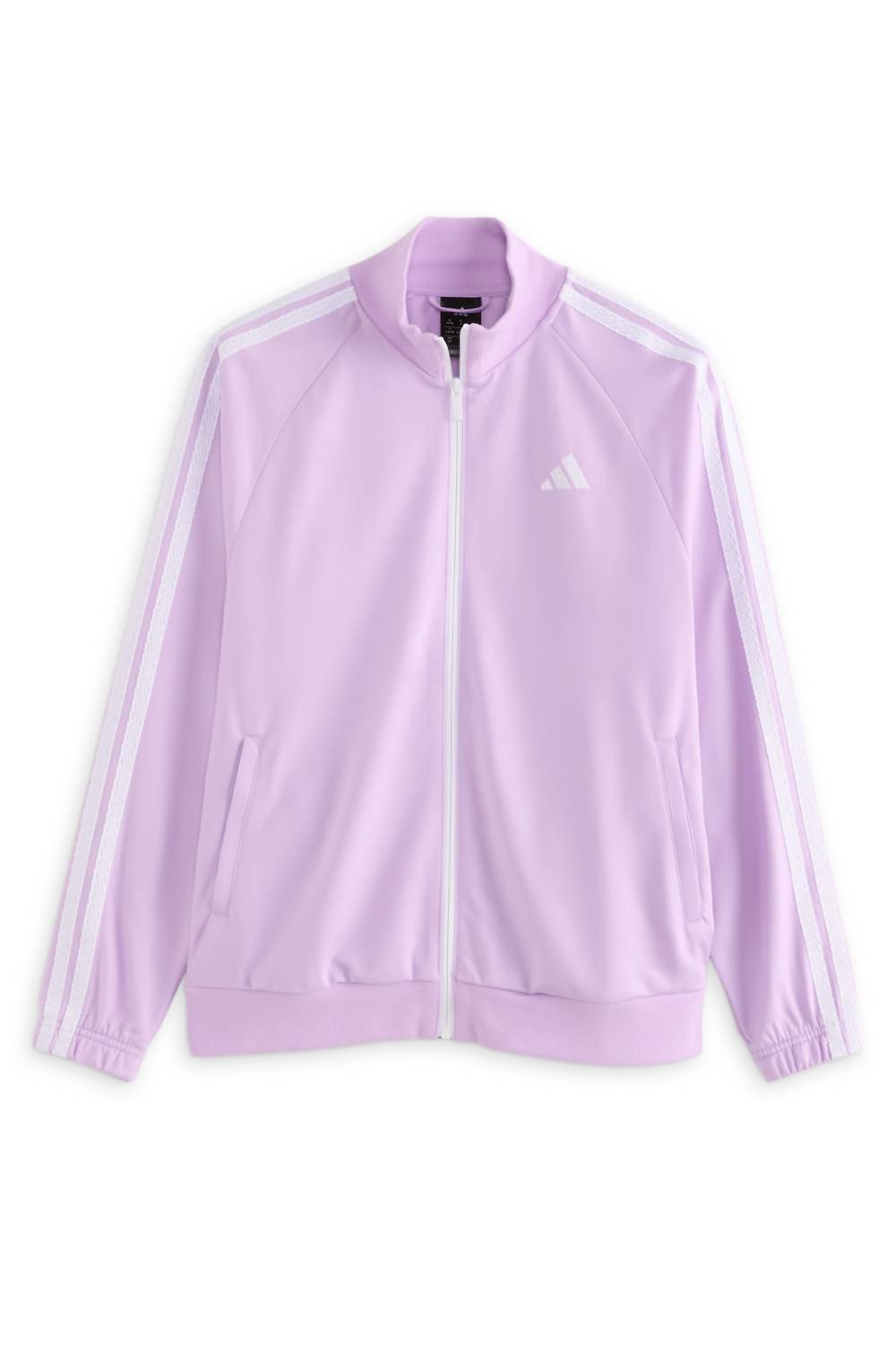 Adidas - Women's Crochet Stripe Zip Up Track Sweatshirt