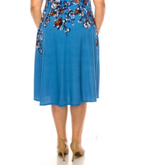 Maya Brooke - Floral 2 Piece Jacket Dress - Plus