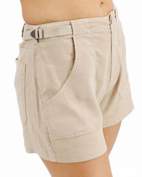 Grace And Lace - Twill Linen Shorts