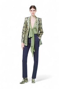 Givenchy - PRE-LOVED 2016 Resort Runway Snakeskin Blazer