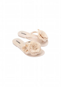 Mini Melissa - Girls' Harmonic Petals Flip-flops
