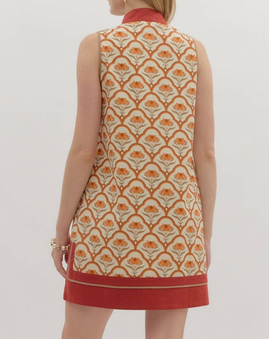 Entro - Autumn Breeze Mini Dress