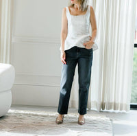 Amo - Libby Mid Rise Slim Jeans