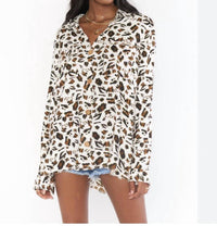 Show Me Your Mumu Marcella Top in oasis cheetah - women's blouse