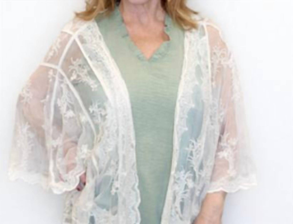 Liv Los Angeles - Lace Mesh Kimono