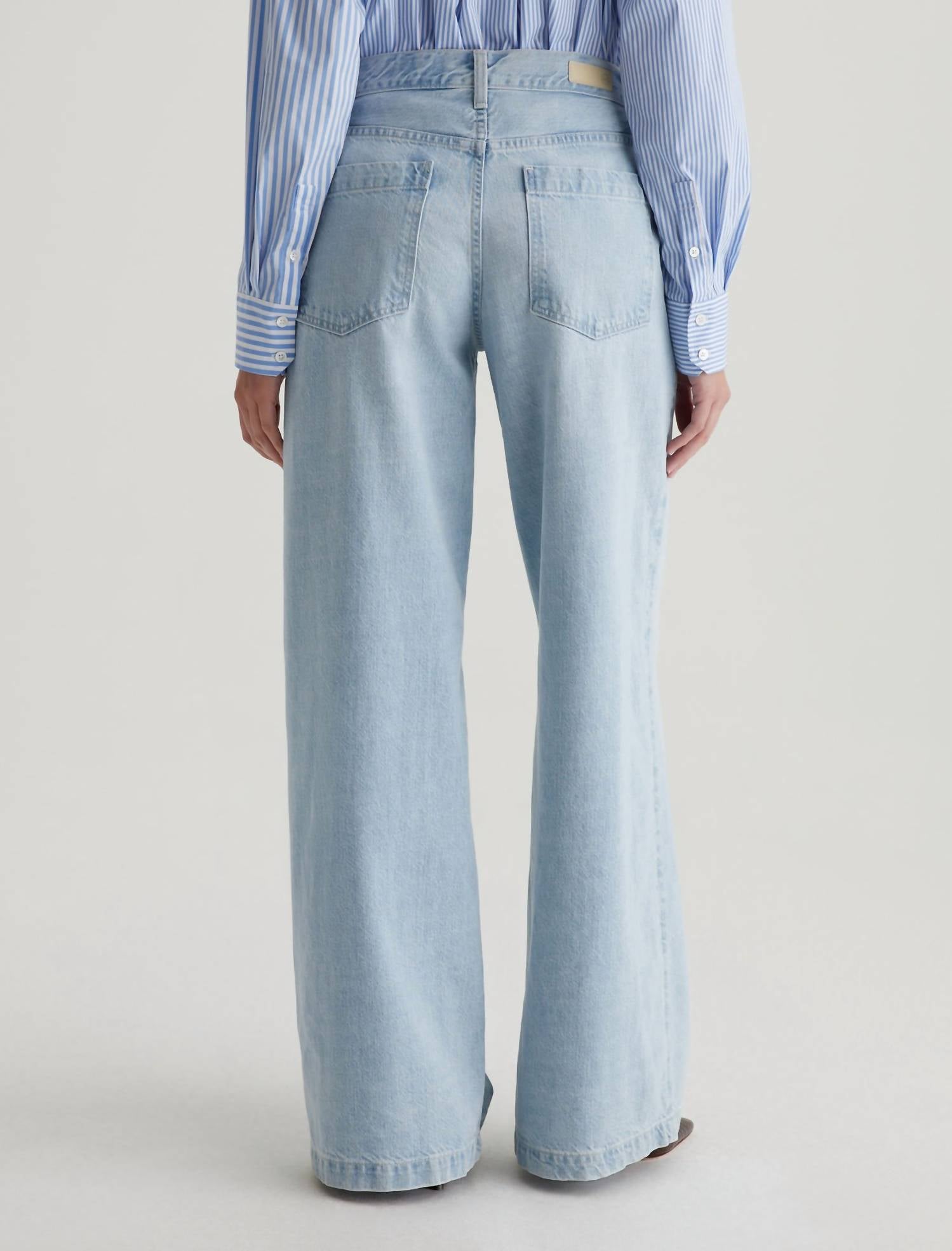Ag Jeans - Stella Low Slung Palazzo Jeans