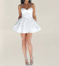 Che By Chelsey - Maya Mini Ivory Dress