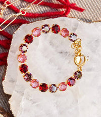 La Vie Parisienne - Women's Crystal Chain Bracelet