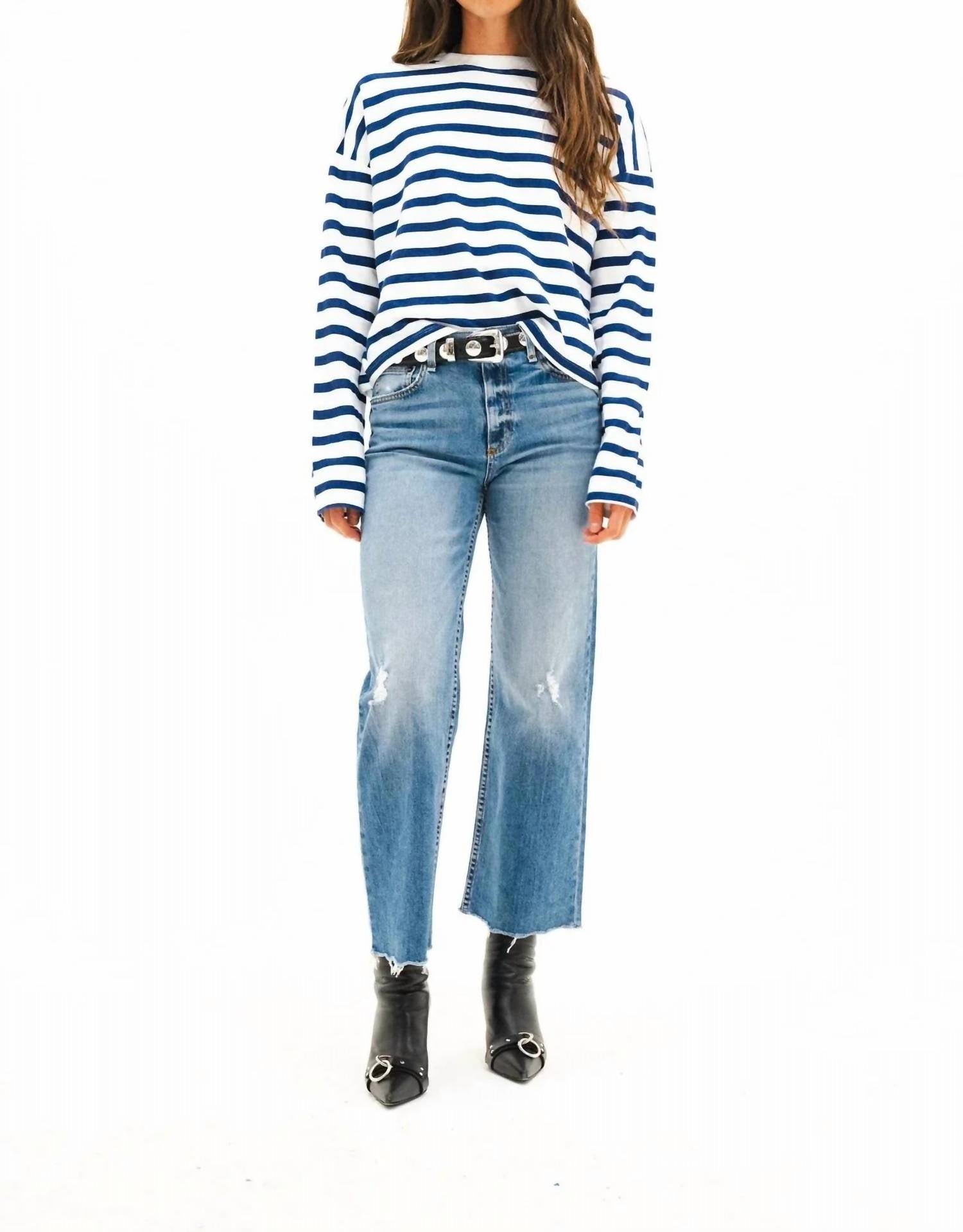 Askk Ny - Cropped Long Sleeve Tee