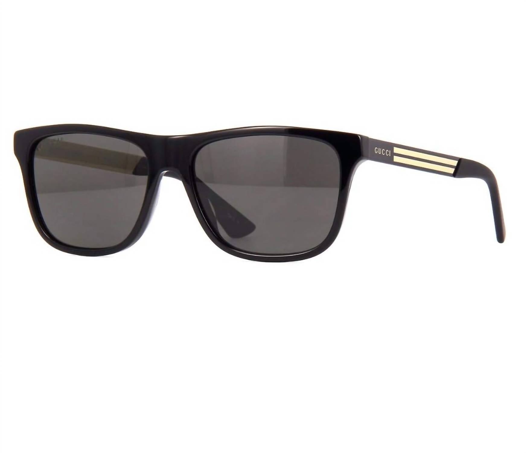 Gucci - Men's Rectangular Non Polarized Sunglasses 0687s - 002
