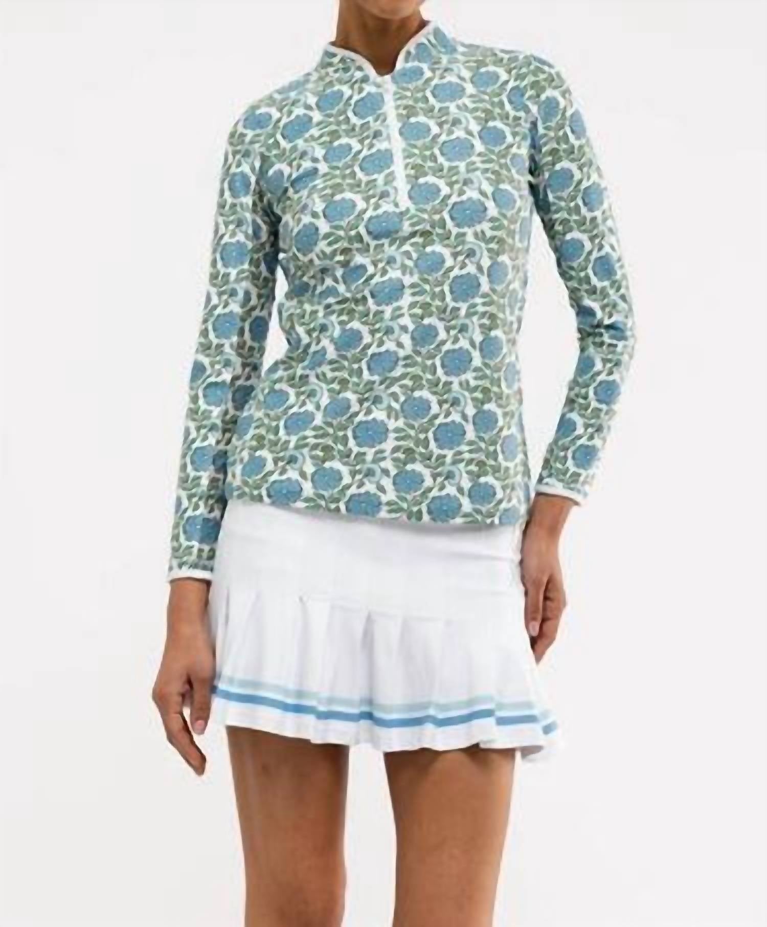 Smith & Quinn - Carey Quarter Zip Long Sleeve Top