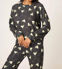 Pj Salvage - Merrier With A Martini Long Sleeve Top