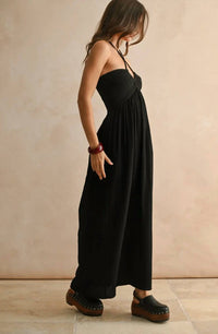 Miou Muse - Gauze Crochet Dress