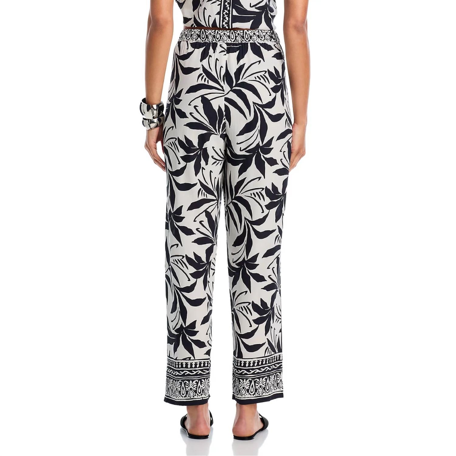 Velvet By Graham & Spencer - Women's Claudia Printed Pants