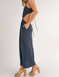 Sage The Label - Sandy Cove Diamond Cutout Maxi Dress