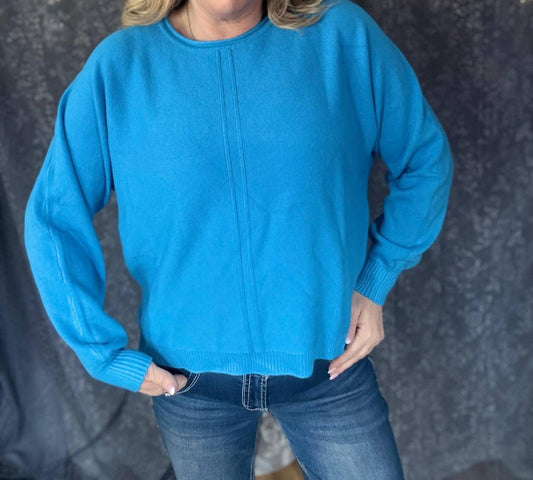 Zenana - January Blues Sweater