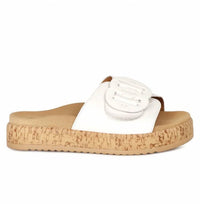 Gabor - Women's Leather Adjustable Buckle Sandal