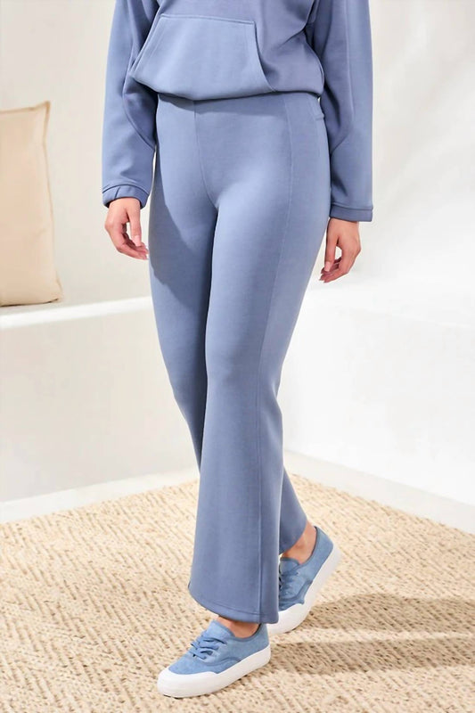 Tribal - Techno Lux Rib Pull-on Flare Leg Pants