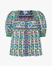 Pink City Prints - Lexi Short Sleeve Top