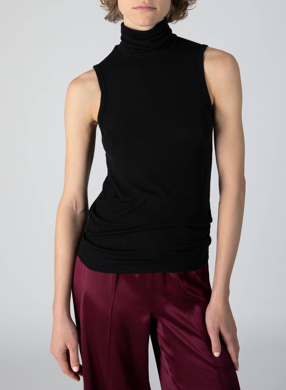 Atm - Women's Modal Rib Sleeveless Top