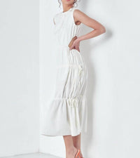 Lena - Woven Cutout Dress