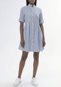 Area Stars Women's Vanya Dress in navy light blue stripe - women's dress - view 4