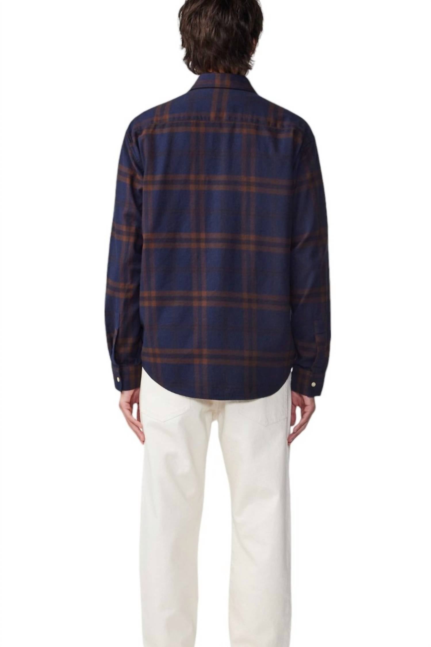 Nn07 - Deon Flannel Twill Shirt
