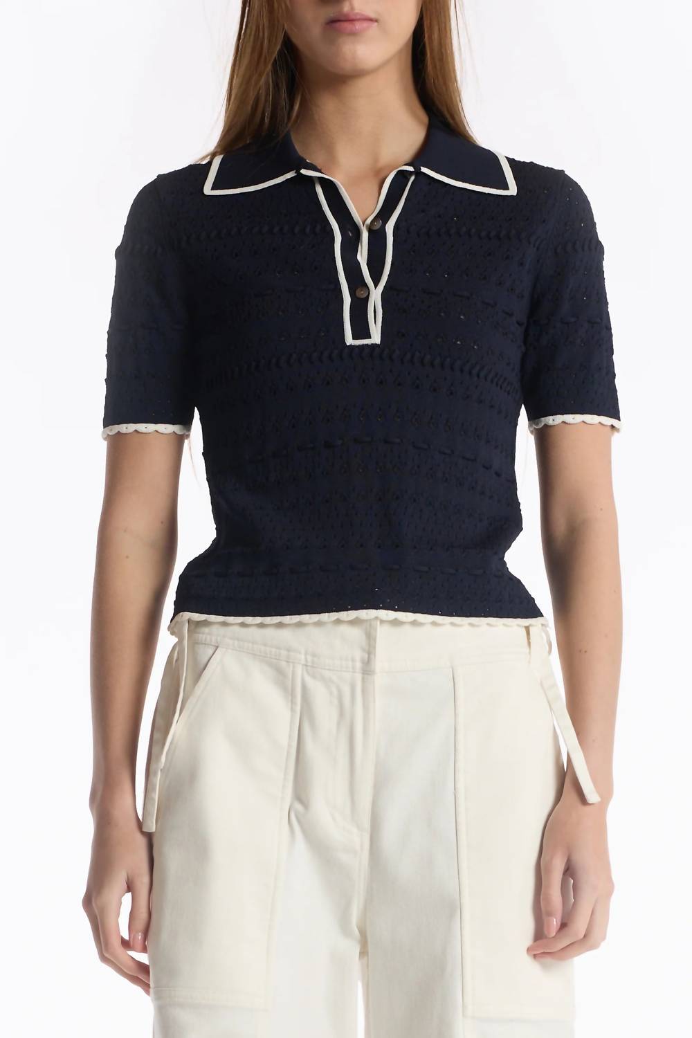 Christy Lynn - Ruthy Collared Sweater