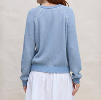 Margaret O'Leary - Thermal Raglan Sleeve Sweatshirt