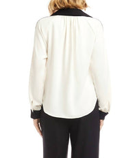 Karen Kane - Colorbock Edge Stitch Top