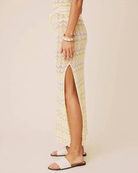Splendid - Eleni Stripe Sweater Skirt