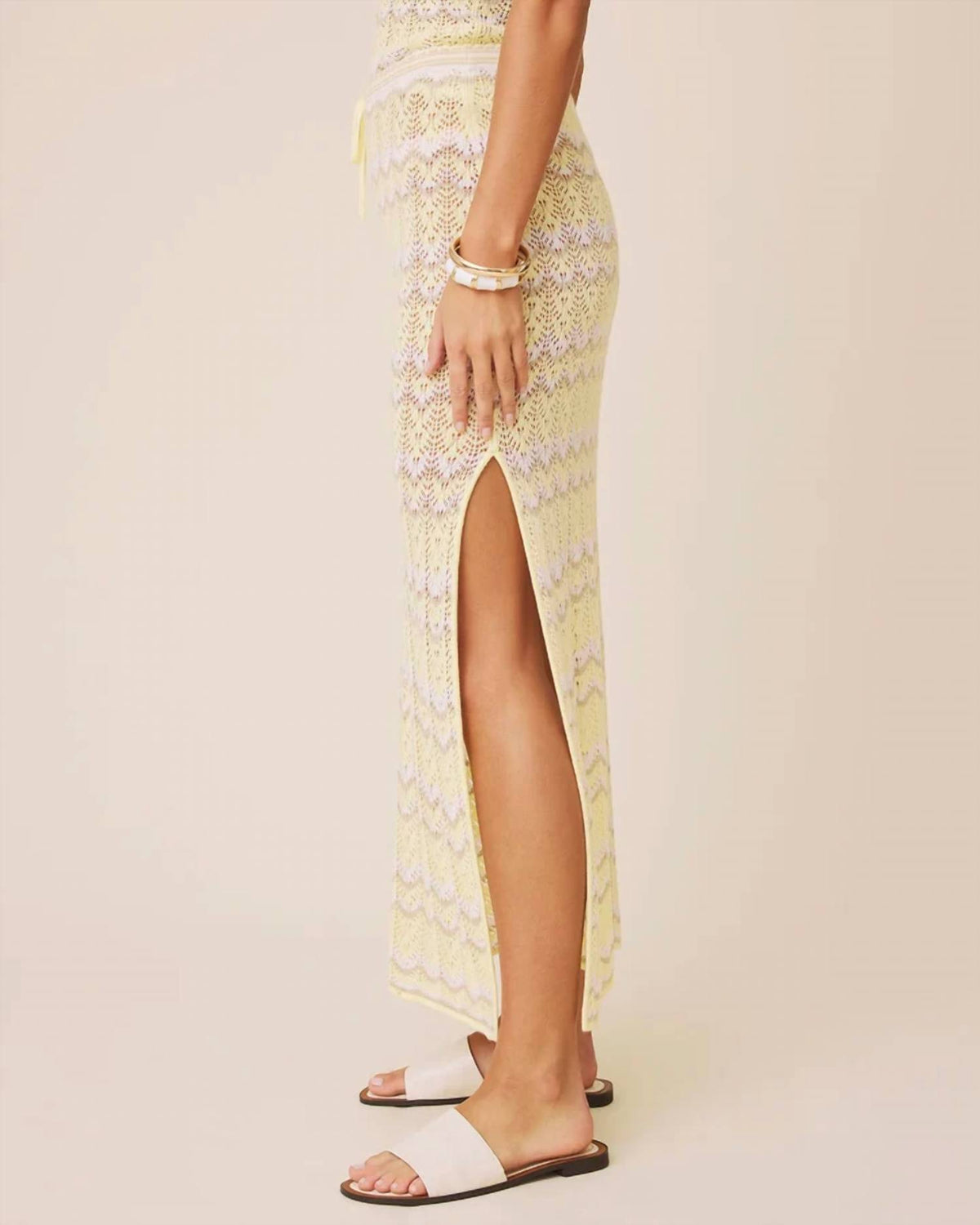 Splendid - Eleni Stripe Sweater Skirt