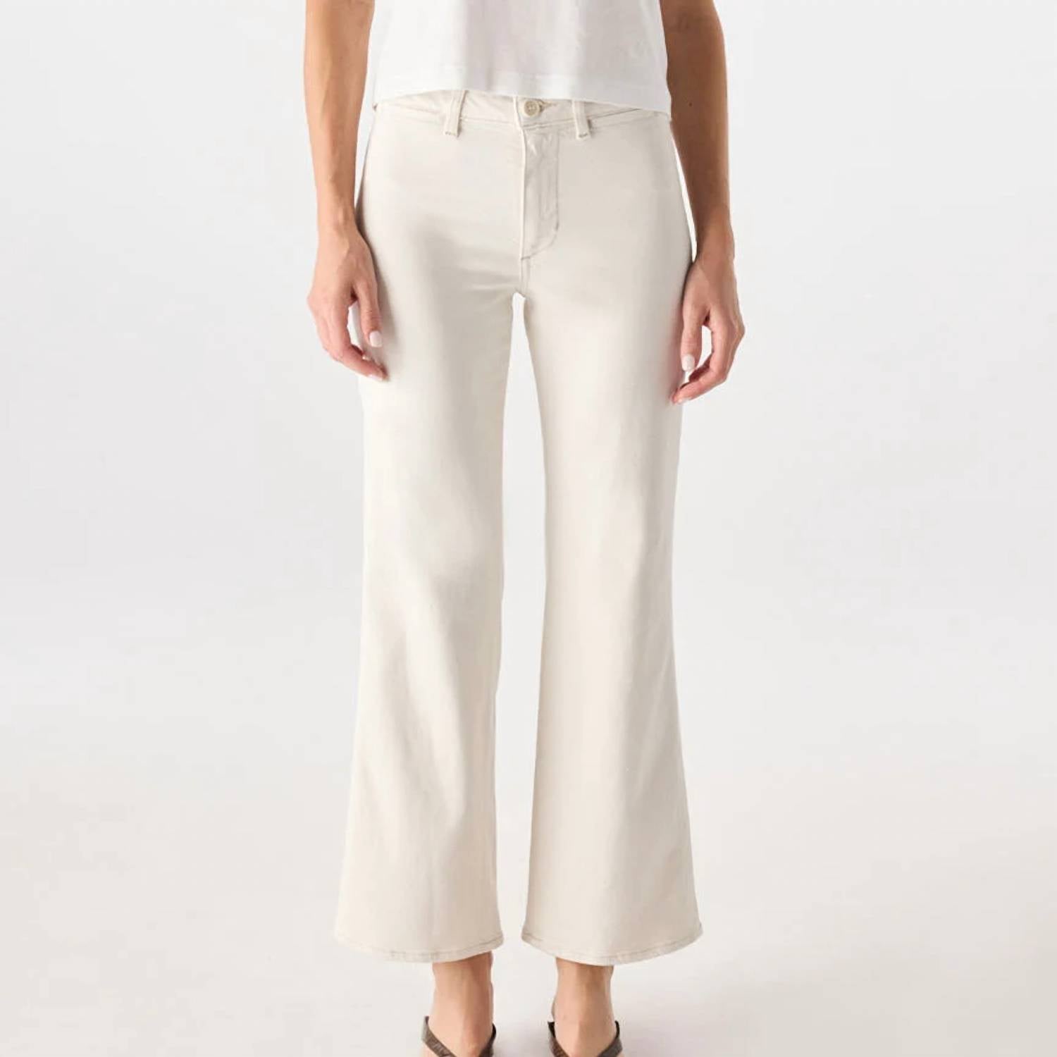 Amo - Robbie Cropped Flare Trousers