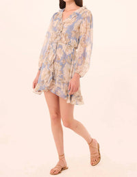 Misa Los Angeles Iris Mini Dress in peony blossom - women's dress - view 4