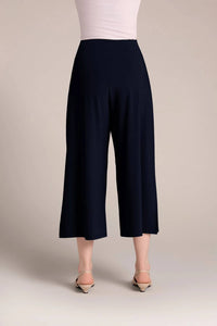 Sympli - Side Slit Wide Leg Capri Pant