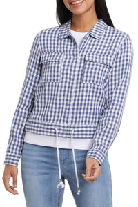 Tribal - Cindy Crop Jacket With Drawstring