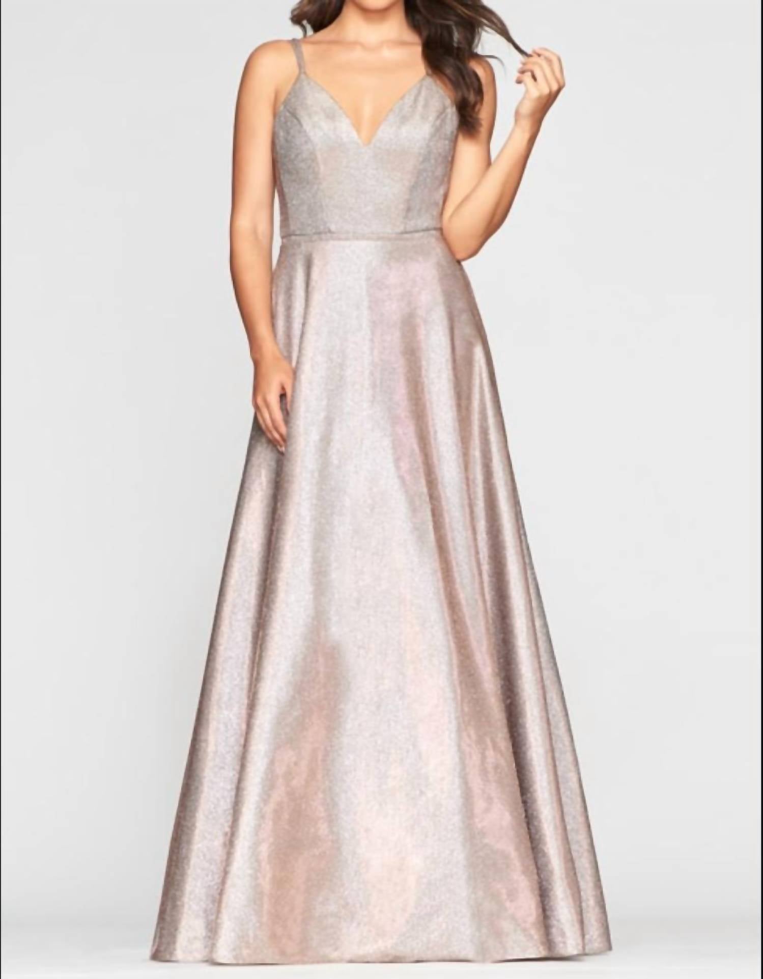 Faviana - Shimmery Evening Gown