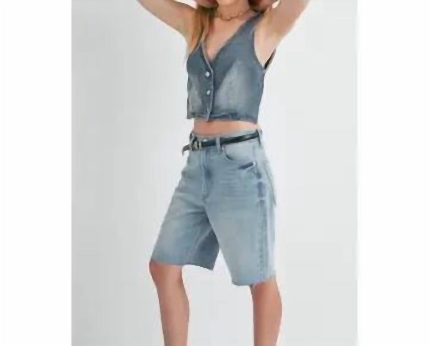 Signature8 - DENIM BERMUDA SHORT