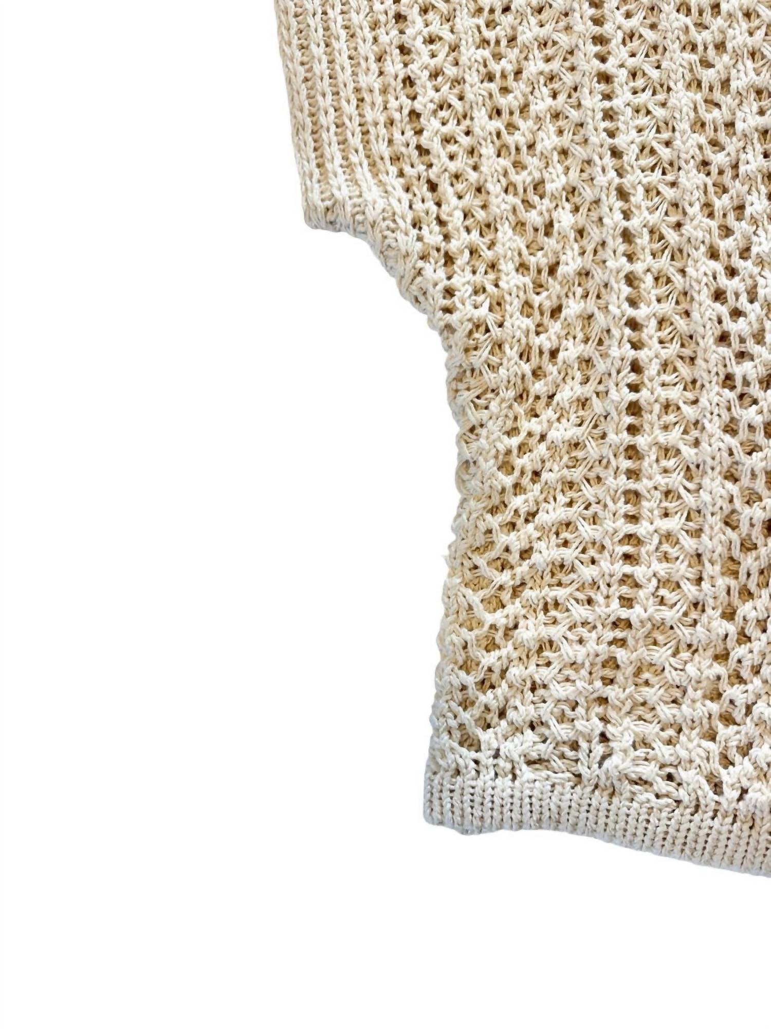 Another Love - Women's Tasha Open Weave Sweater