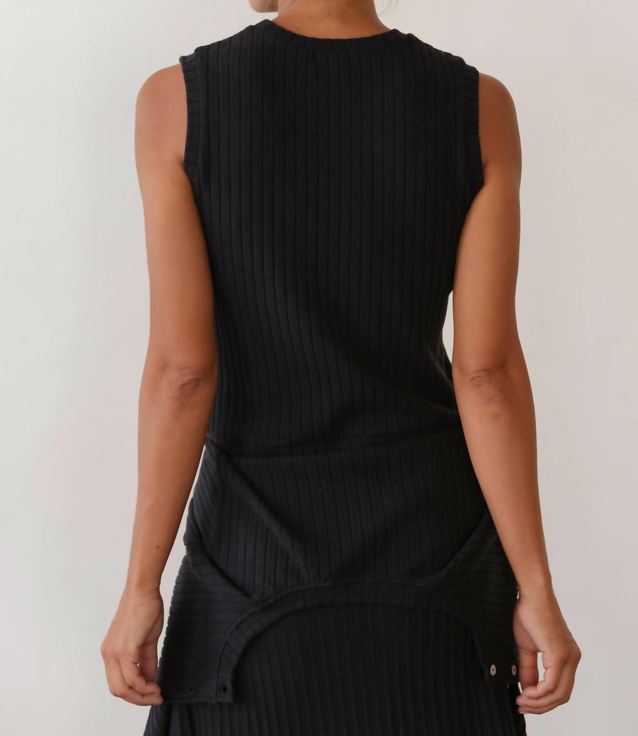 Donni. - Sweater Rib Shell Tank Top