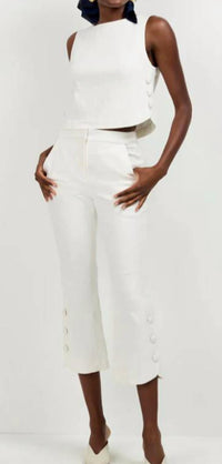 Trina Turk - Tortona Button Hem Pants