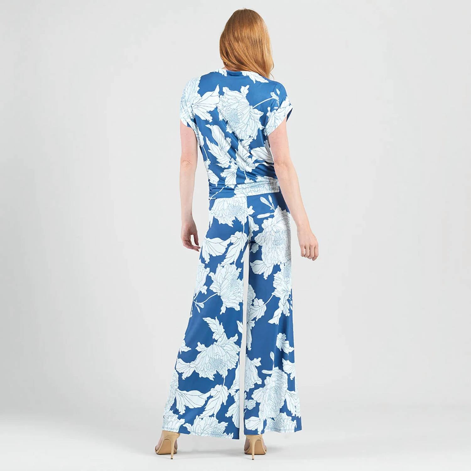 Clara Sunwoo - Side Ruched Boat Neck Top