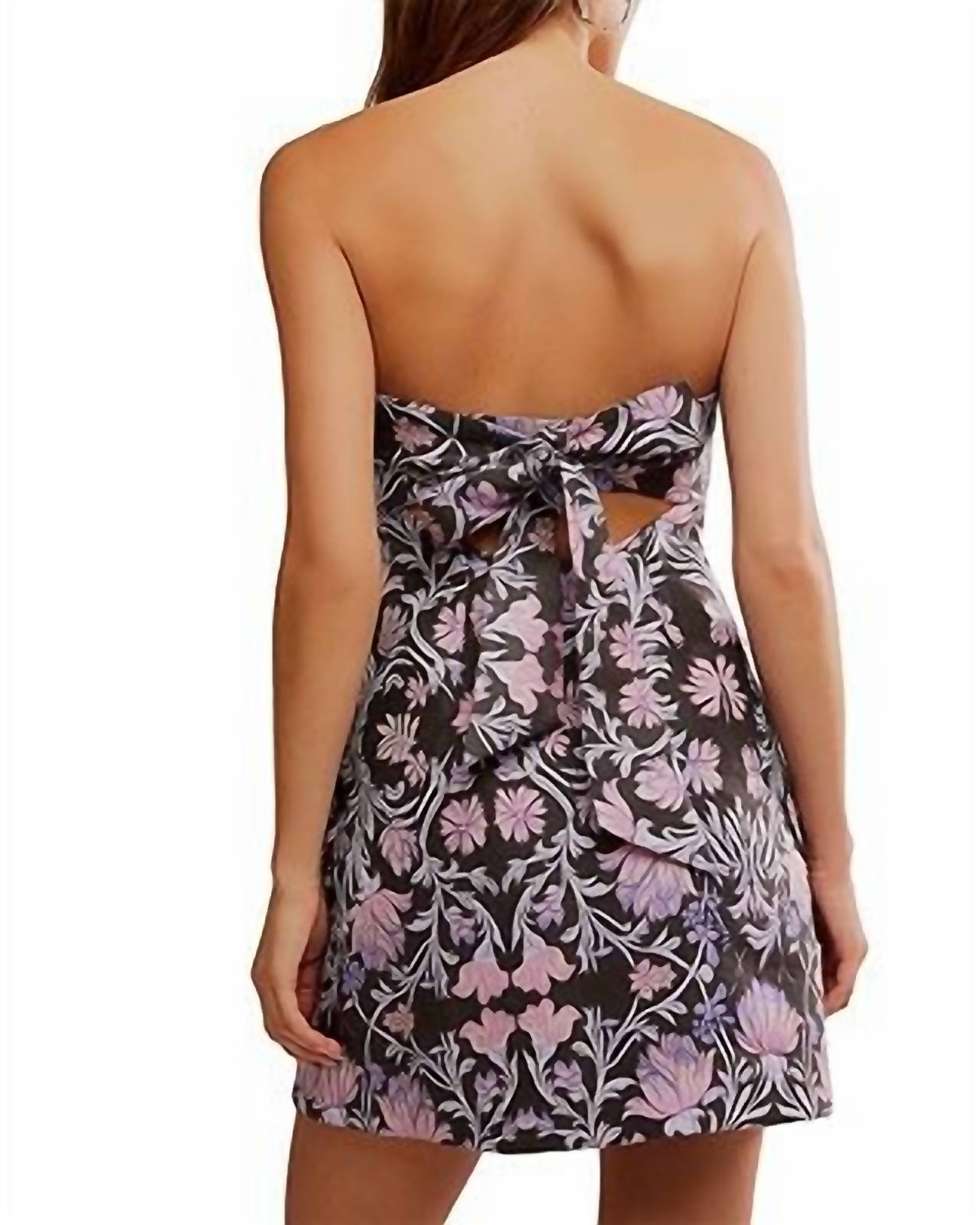 Free People - Floreo Jacquard Mini Dress