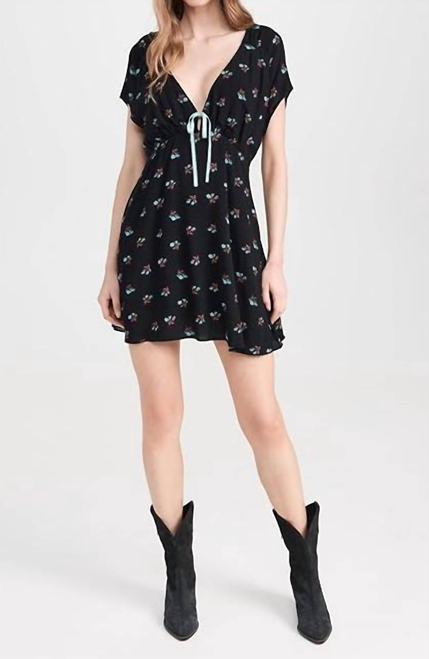 free people everyone's favorite mini dress Free People Women's Everyone's Favorite Mini Dress, Black, Small