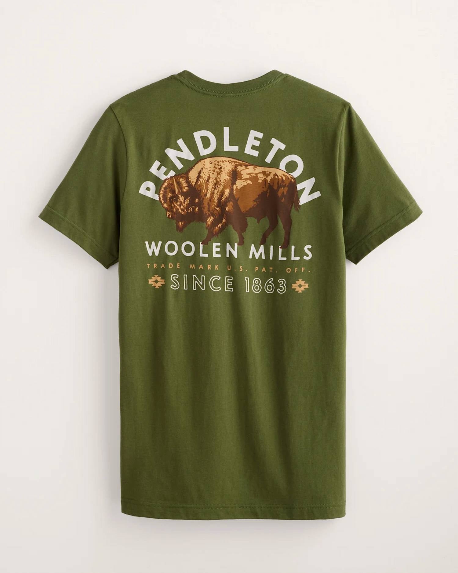 Pendleton - Men's Short Sleeve Bear Graphic Tee