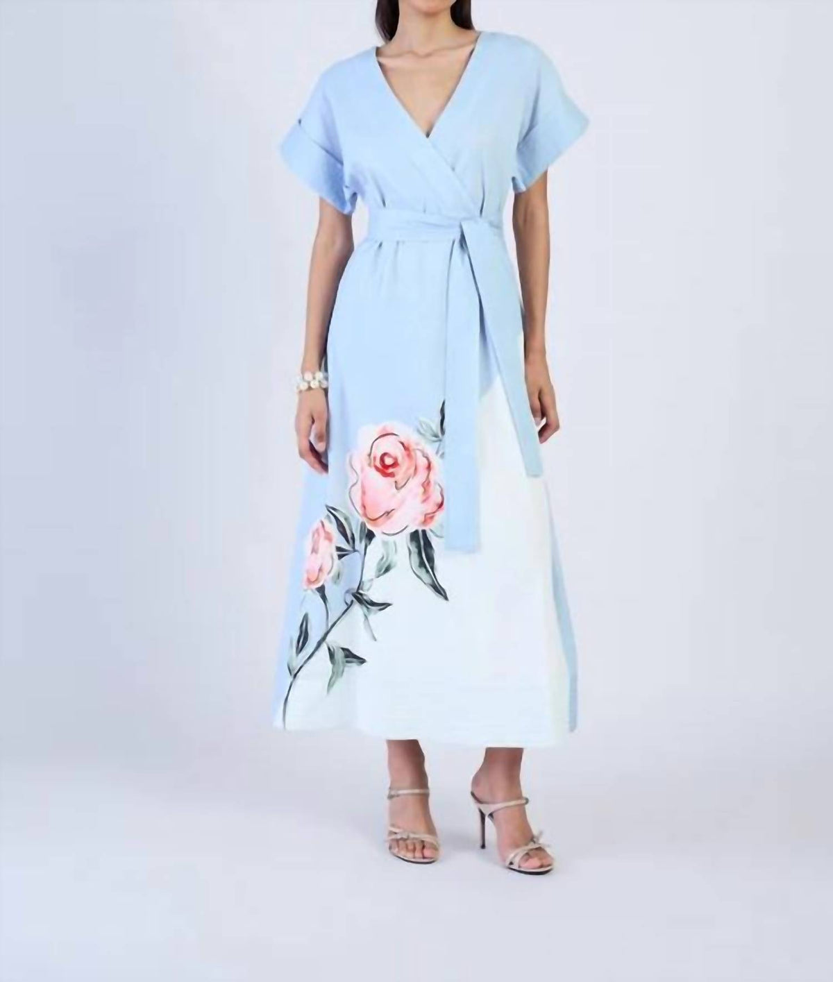 Beyond By Vera - Flower Sailor Dress